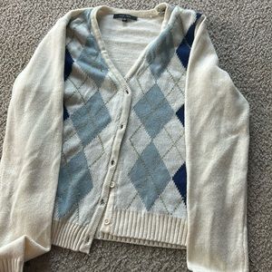 Large cardigan